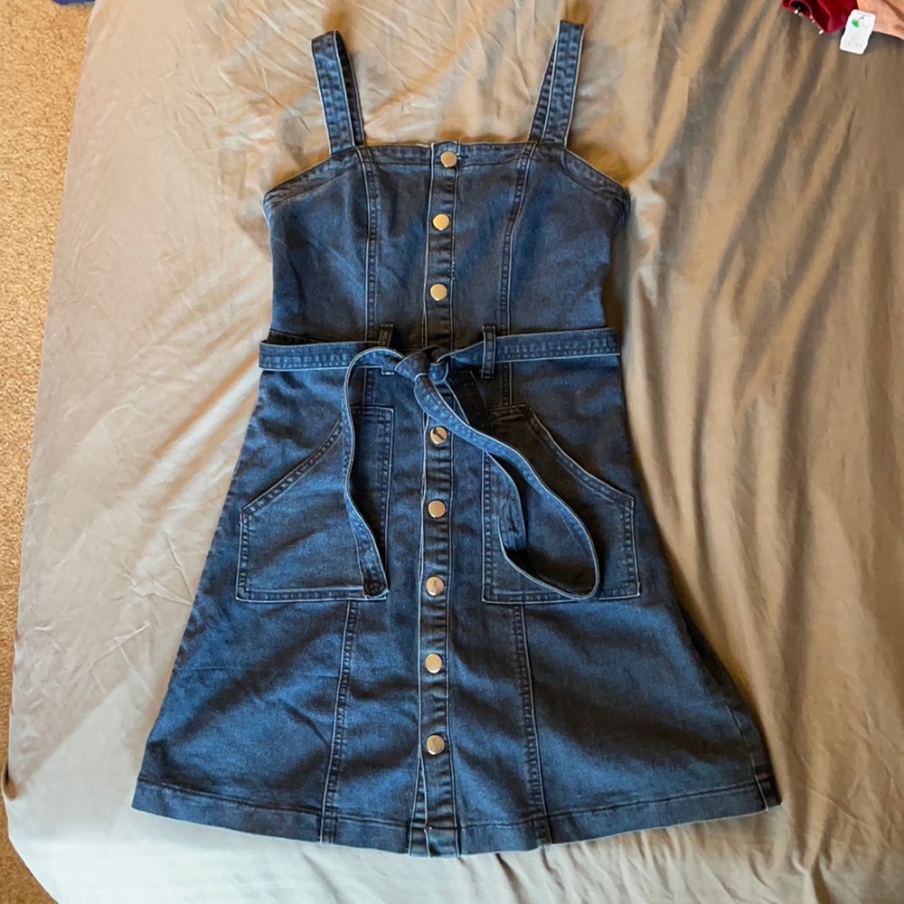 Denim dress